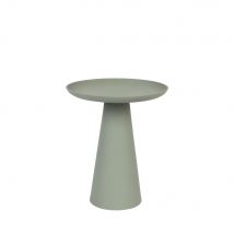 Table d'appoint ronde en aluminium ø34,5cm - Ringar - Couleur - Vert - Métal - Style Contemporain