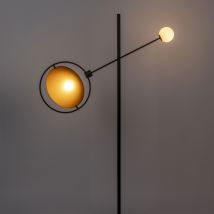 Zuiver - Lampadaire design en métal - Noir - SIRIUS - Métal - Style Contemporain