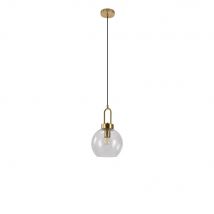 House Nordic - Suspension ronde en verre - Luton - Couleur - Transparent - Verre - Style Contemporain