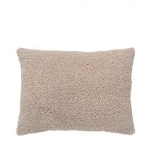 House Nordic - Coussin en bouclette 45x60cm - Tavira - Couleur - Sable - Tissu - Style Contemporain