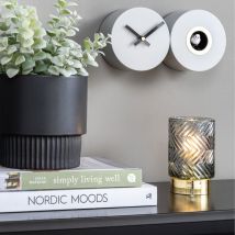Karlsson - Horloge design - Blanc - DUO CUCKOO - Métal - Style Contemporain