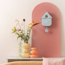 Karlsson - Horloge à pendule - Bleu pastel - MODERN CUCKOO - Plastique - Style Contemporain
