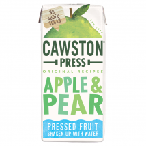 Cawston Press Apple & Pear Juice 18x 200ml
