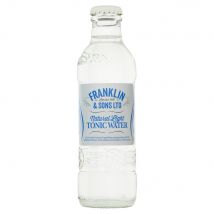 Franklin & Sons Natural Light Indian Tonic Water 24x 200ml