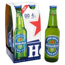 Heineken 0.0% Alcohol Free Beer 24x 330ml