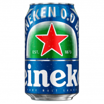 Heineken 0.0% Alcohol Free Beer 24x 330ml Cans