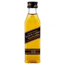 Johnnie Walker Black Label 12 Year Whisky 5cl Miniature