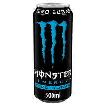 Monster Zero Sugar Energy Drink 12x 500ml