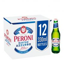 Peroni Nastro Azzurro Premium Lager 12x 330ml