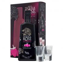 Tequila Rose Strawberry Cream Liqueur 50cl Gift Set