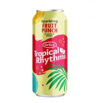 Tropical Rhythms Fruit Punch Sparkling Drink 12x 330ml