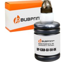 Kompatibel für Canon GI-50 1x Tintenflasche Schwarz von Bubprint