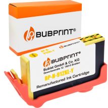 Kompatibel für HP 912XL 1x Tintenpatrone Gelb von Bubprint