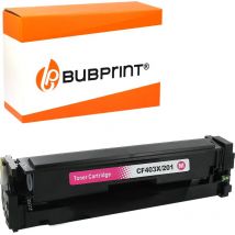 Bubprint Toner kompatibel für HP CF403X 201X magenta LaserJet Pro M227n LaserJet Pro M252n