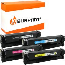 Bubprint 4 Toner kompatibel für HP HP CF400X-403X LaserJet Pro M252dw M252N M274DN M274N M277N M277DW
