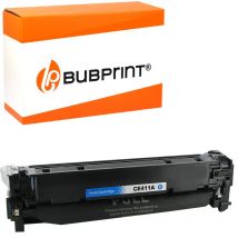 Bubprint Toner cyan kompatibel für HP CE411A 305A