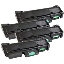 Bubprint 4x Toner black kompatibel für Samsung MLT-D116 /ELS MLT-D 116 SL-M 2625