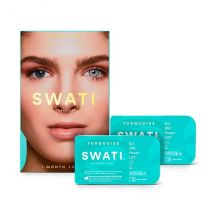 1-Month Coloured Lenses Turquoise