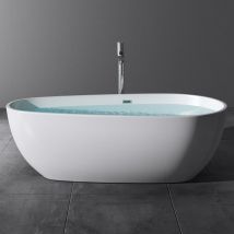 Freestanding Soaking Bath Acrylic Bath Tub 1670 X 800 X 530mm