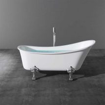 Single Ended Roll Top Freestanding Acrylic Bath Tub 1760 X 720mm
