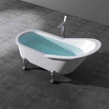 Single Ended Roll Top Freestanding Acrylic Bath Tub 1780 X 780mm