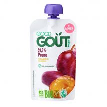 Good Gout Botella de fruta bio Dès 4 Mois 120g - Easypara