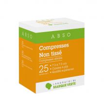 Marque Verte Abso Compresas no tejidas 7,5x7,5cm x25 bolsas de 2 - Easypara