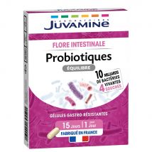 Juvamine BALANCE PROBIÓTICO 4 cepas Digestión 15 cápsulas - Easypara