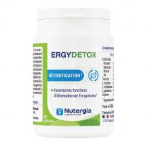 Nutergia Ergydetox Détoxification 60 Cápsulas - Easypara