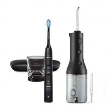 Philips Sonicare Juego Power Flosser 3000+ Diamond Clean 9000 - Easypara