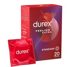Durex Feeling Preservativos Extra Finos Y Lubricados X16 Extra x20 - Easypara