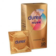 Durex Nude Préservatifs Latex - Sensation Peau contre Peau x10 - Easypara