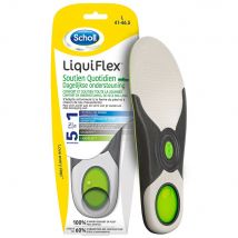 Scholl LiquiFlex Plantillas de soporte diario para hombre Talla 41-46.5 - Easypara
