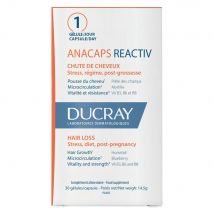 Ducray Anacaps Caída de cabello reaccional Reactiv x30 - Easypara