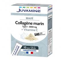 Juvamine Belleza Colágeno Marino Tipo I 3000mg + Vitamina C 20 Cestas - Easypara