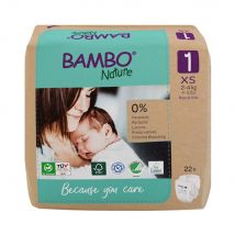 Bambo Nature Pañales XS Talla 1 de 2 a 4 kg x22 - Easypara