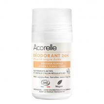 Acorelle Desodorante Roll-On Floral Certificado Bio 24h Suavidad Floralis 50 ml - Easypara