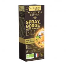 Santarome Manuka Royal Spray orgánico para la garganta 20 ml - Easypara