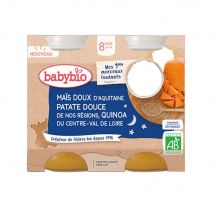 Babybio Buenas noches My 1st Organic Melting Pieces a partir de 8 meses 2x200g - Easypara
