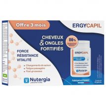 Nutergia Ergycapil fortalece cabello y uñas 3x90 cápsulas - Easypara