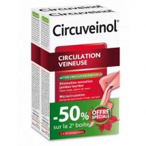 Nutreov Circuveinol Jambes Légères Action Circulation Renforcée 2x30 Comprimés - Easypara