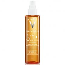 Vichy Capital Soleil Aceite Invisible Protección Celular SPF50+ 200 ml - Easypara