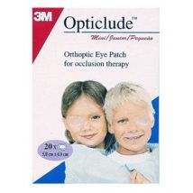3M Opticlude 20 Apósitos Ortópticos Infantiles 6cm X 5cm - Easypara