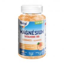 Alvityl Magnesio vitamina B6 sabor albaricoque x45 gummies - Easypara