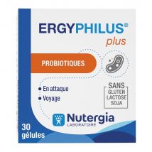 Nutergia Ergyphilus Probióticos En Attaque Voyage 30 cápsulas - Easypara