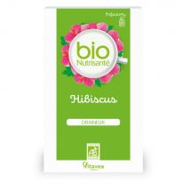 Vitavea Santé BioNutrisanté Infusion Hibiscus Draineur 20 sobres - Easypara