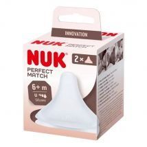 Nuk Perfect Match Tetina de silicona x2 - Easypara