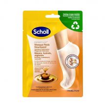 Scholl Mascarilla nutritiva para pies con miel de manuka 1 par - Easypara