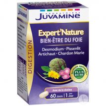 Juvamine Bienestar hepático Expert'Nature 60 comprimidos - Easypara