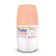 Etiaxil Desodorante Roll-on Suavidad sin Aluminio 48h Piel sensible 50 ml - Easypara